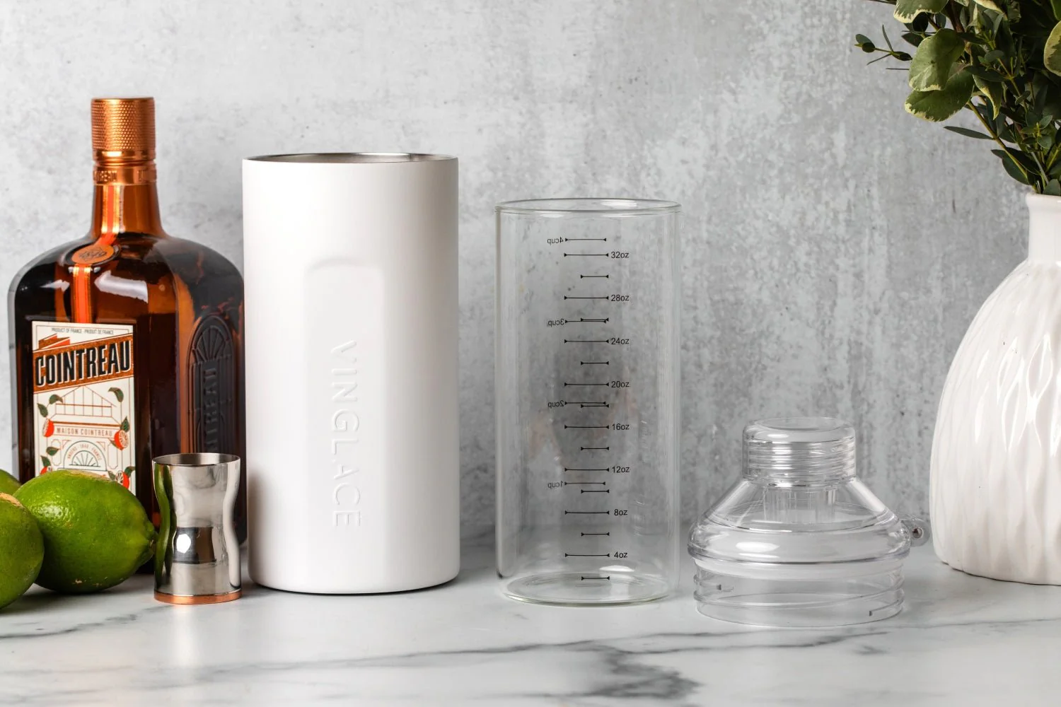 Wine Chiller & Leak Proof Lid w/Insert Set - Image 4